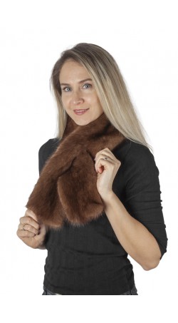 Mink fur scarf - fur on both sides